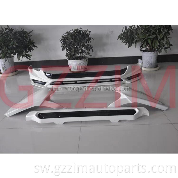 Vifaa vya gari auto mbele na nyuma bumper t rd sasisha sehemu za mwili kit kit kwa prado fj150 2018